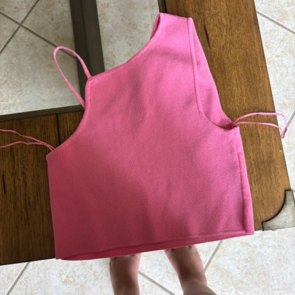 Hot pink crop top - Picture 4 of 4